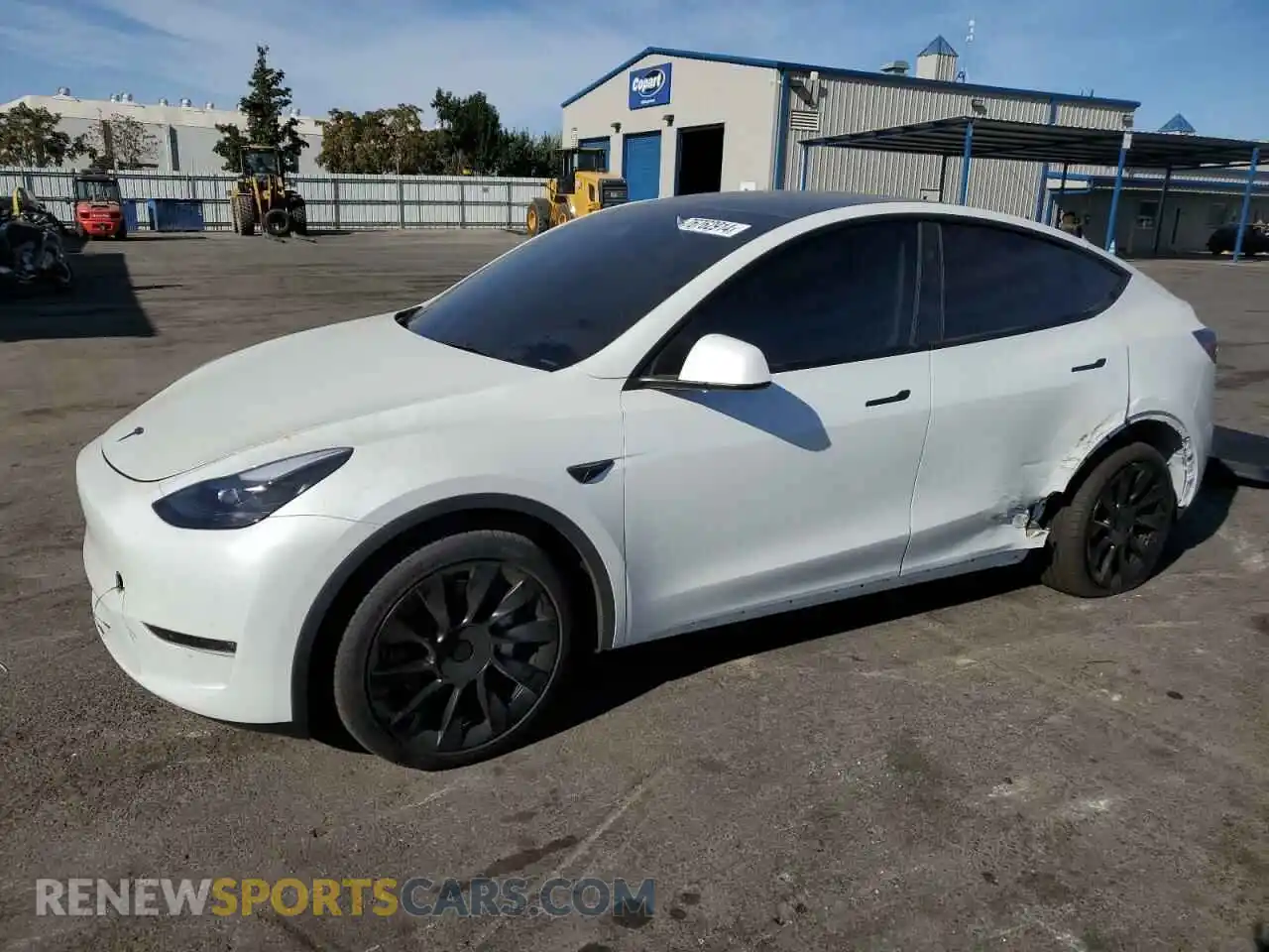 1 Photograph of a damaged car 7SAYGDEE6RF128979 TESLA MODEL Y 2024