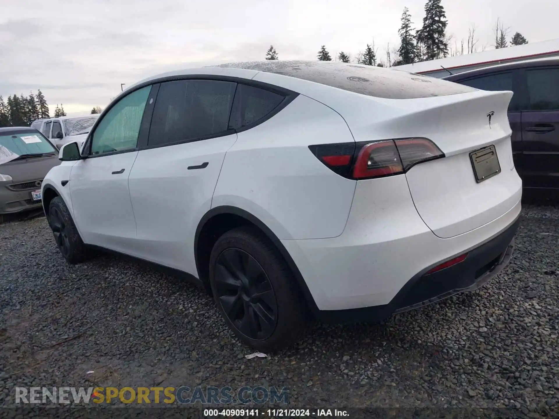 3 Photograph of a damaged car 7SAYGDEE6RF129422 TESLA MODEL Y 2024