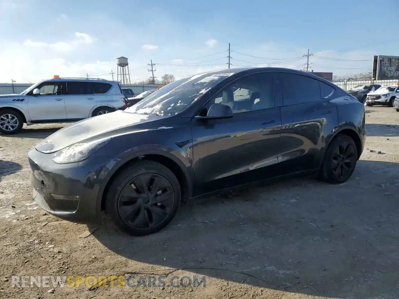1 Photograph of a damaged car 7SAYGDEE6RF152828 TESLA MODEL Y 2024