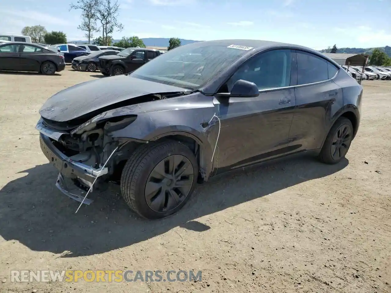 1 Photograph of a damaged car 7SAYGDEE6RF160816 TESLA MODEL Y 2024