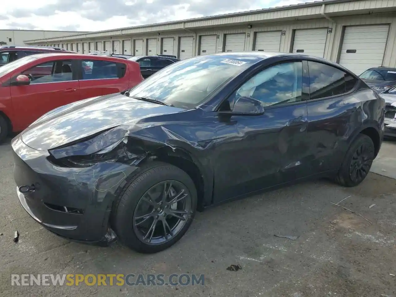 1 Photograph of a damaged car 7SAYGDEE6RF161464 TESLA MODEL Y 2024