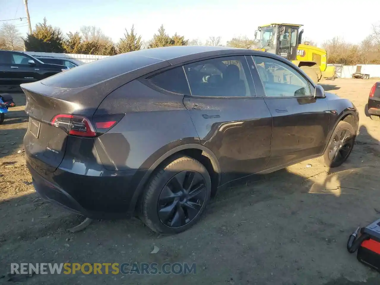 3 Photograph of a damaged car 7SAYGDEE6RF182864 TESLA MODEL Y 2024