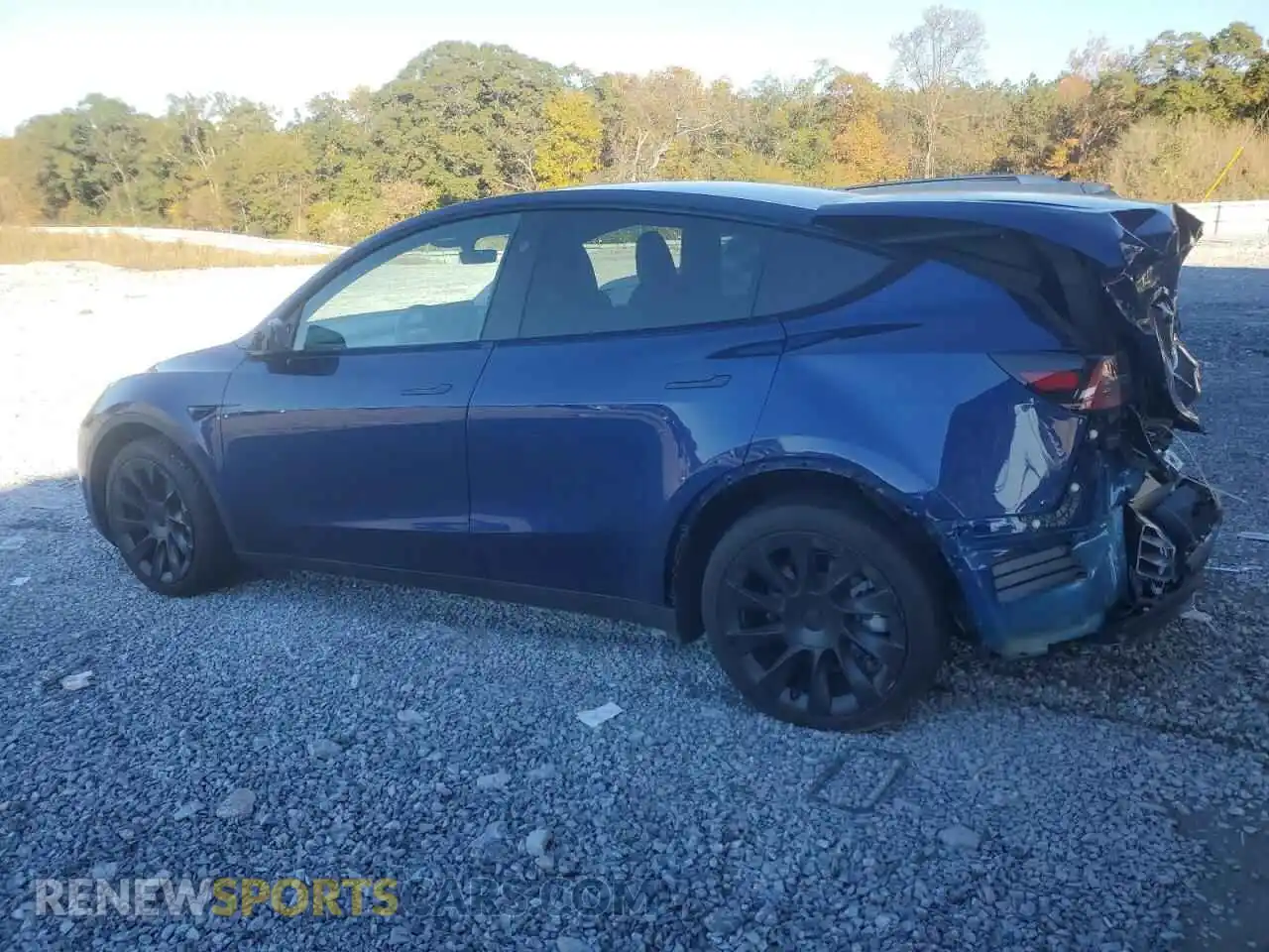 2 Photograph of a damaged car 7SAYGDEE7RA221460 TESLA MODEL Y 2024