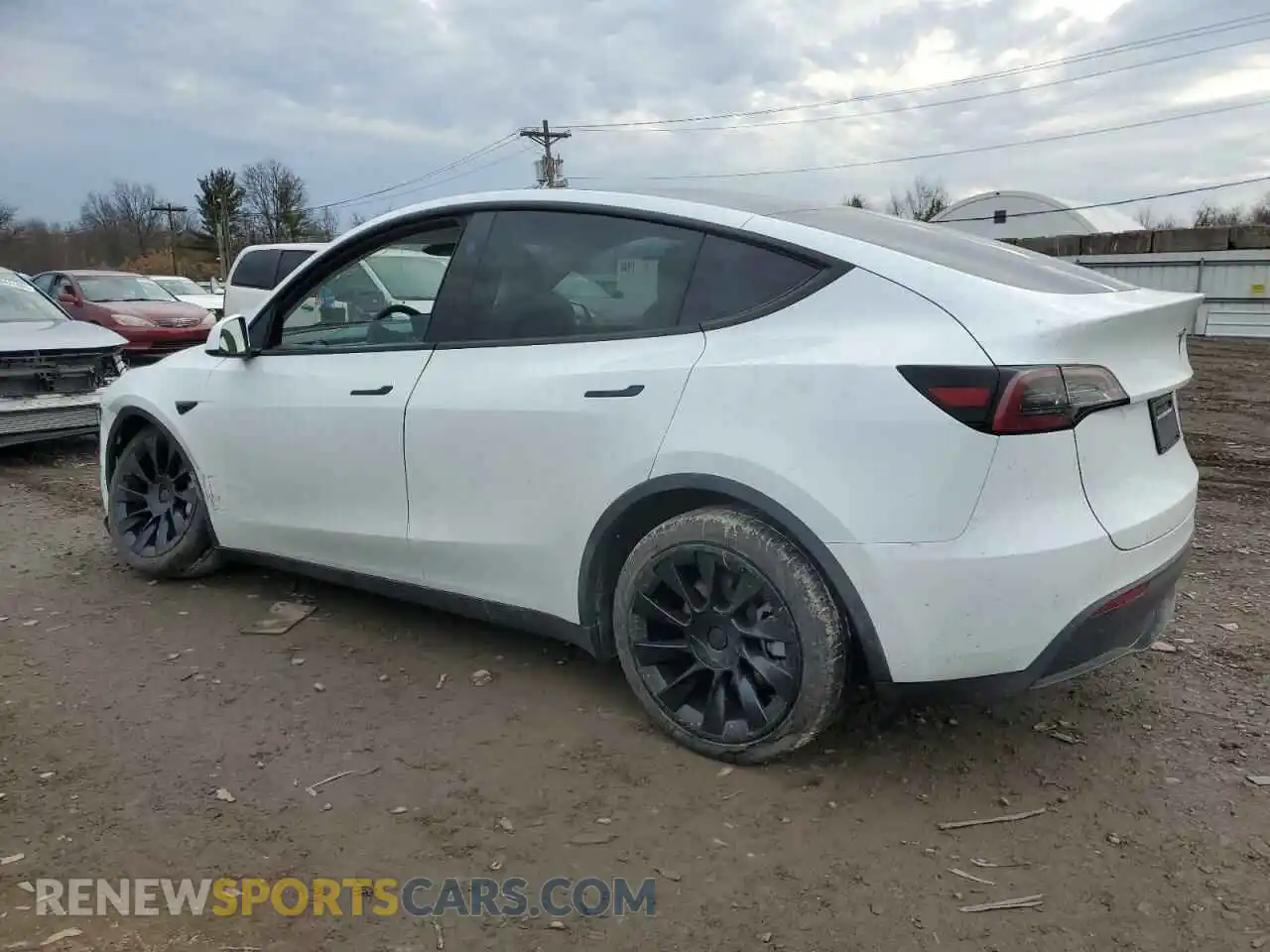2 Photograph of a damaged car 7SAYGDEE7RA234919 TESLA MODEL Y 2024