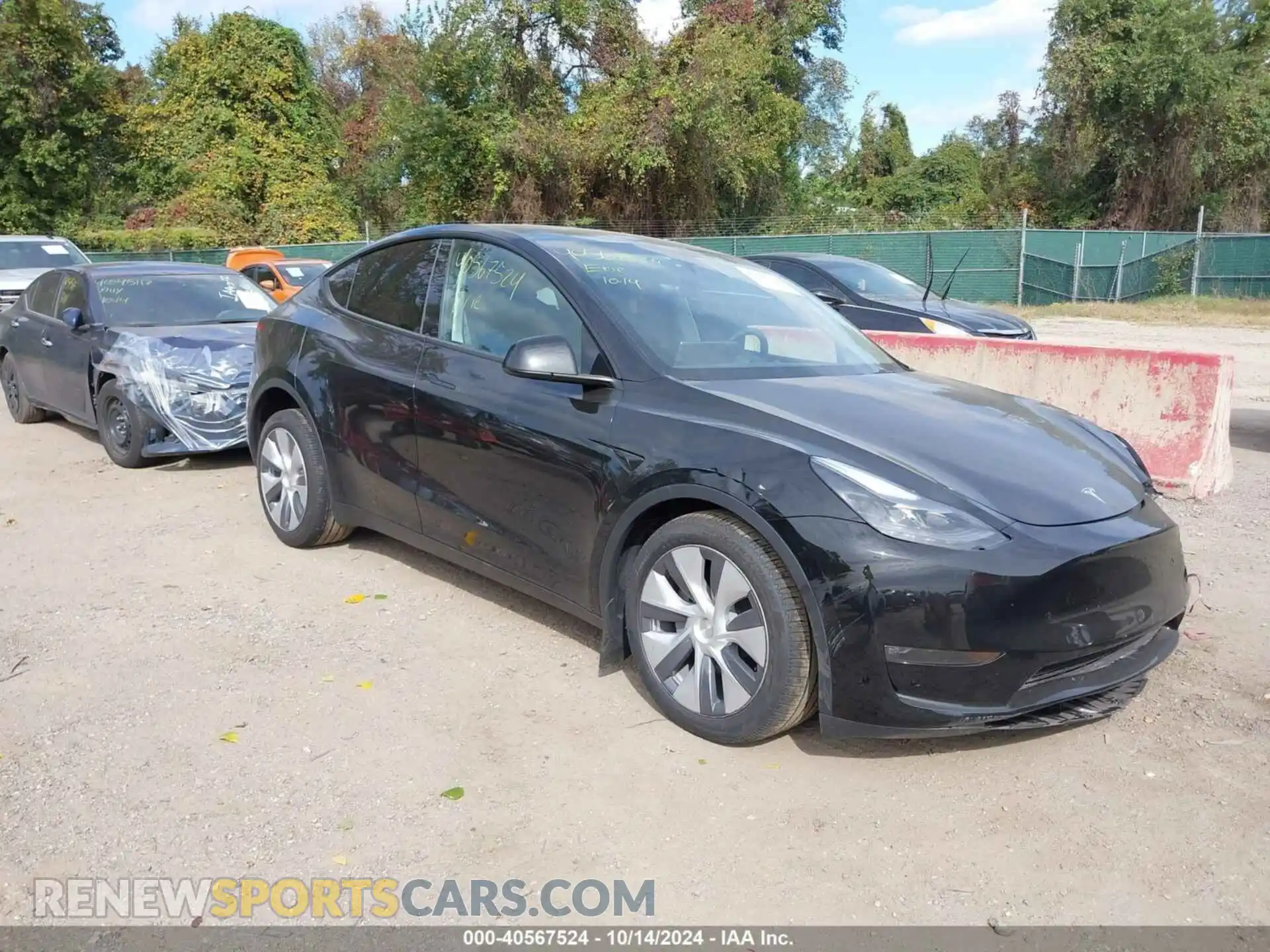 1 Фотография поврежденного автомобиля 7SAYGDEE7RA235097 TESLA MODEL Y 2024
