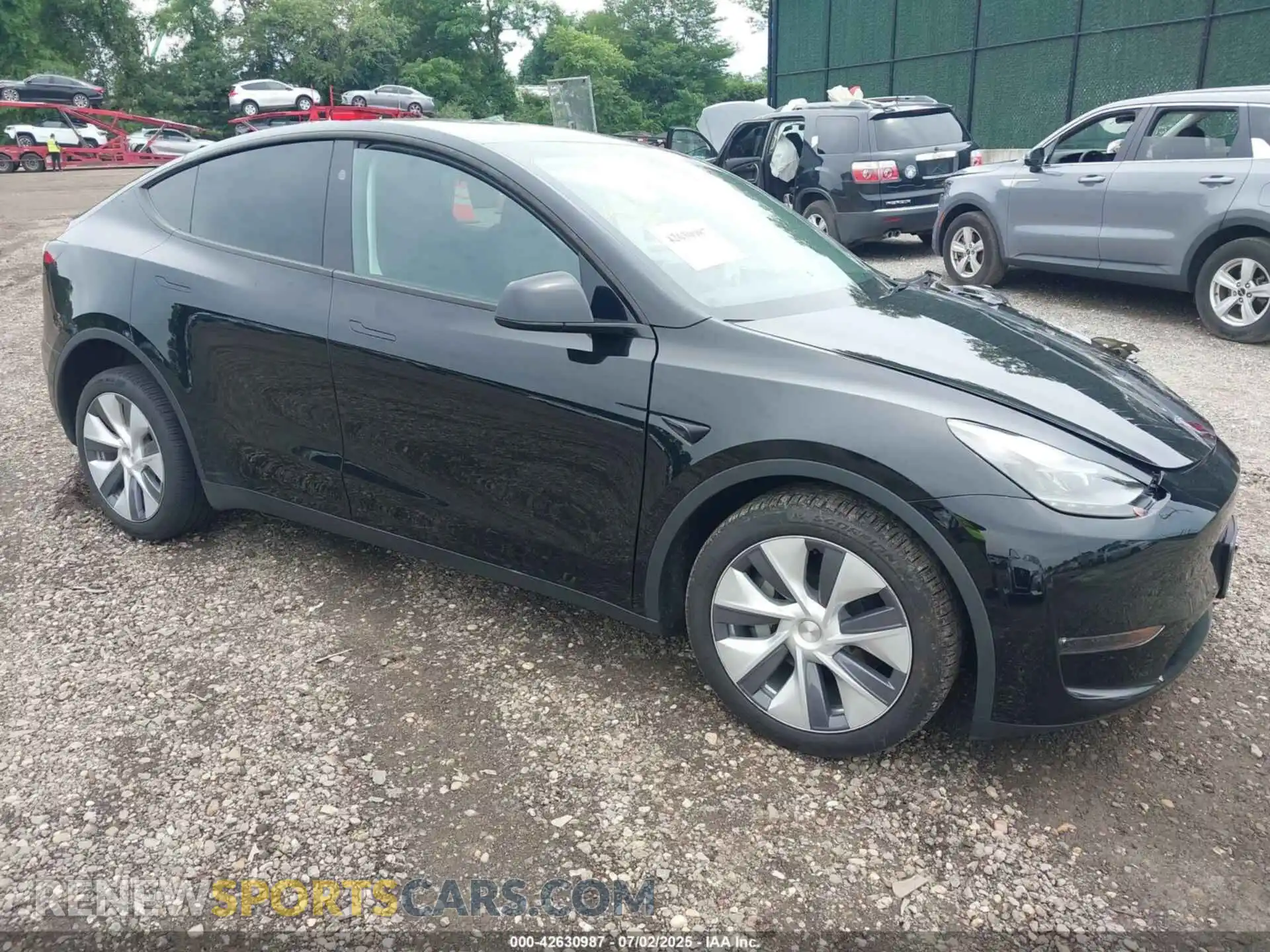 1 Photograph of a damaged car 7SAYGDEE7RA265748 TESLA MODEL Y 2024
