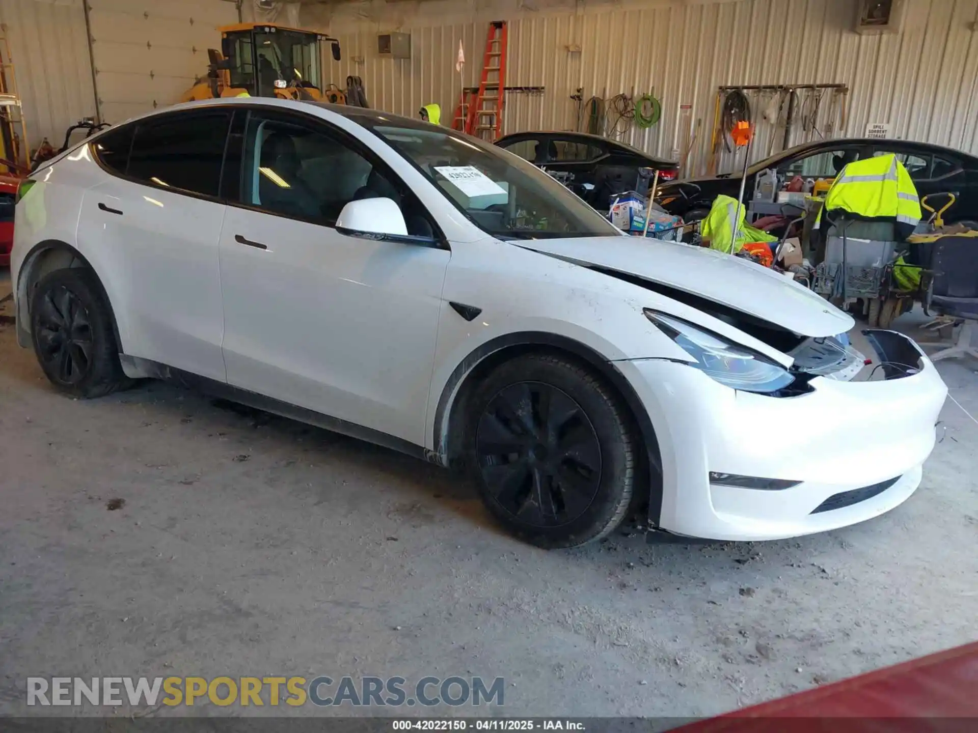 1 Photograph of a damaged car 7SAYGDEE7RA294649 TESLA MODEL Y 2024