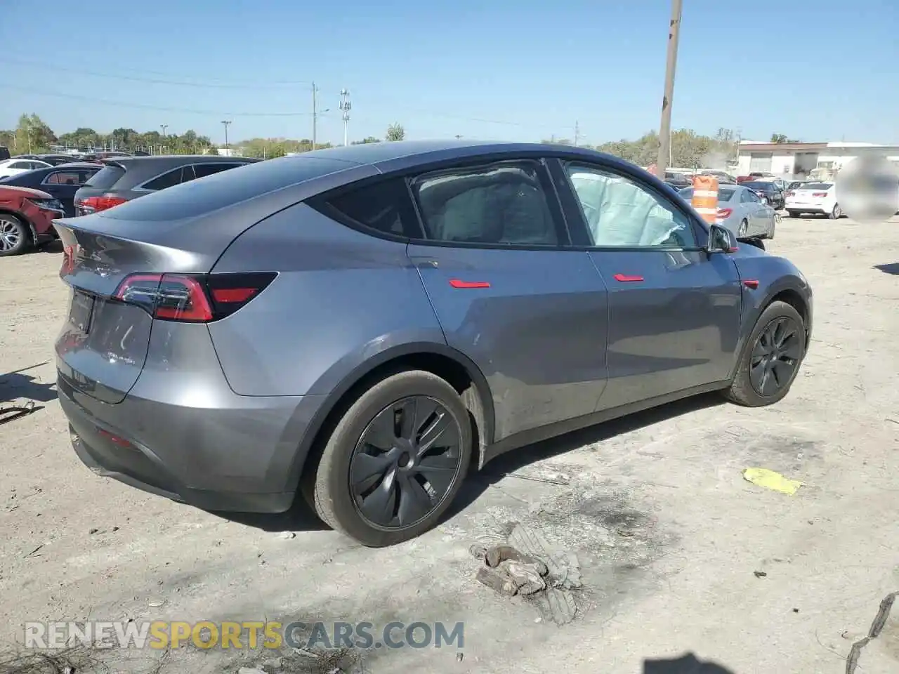 3 Photograph of a damaged car 7SAYGDEE7RA300403 TESLA MODEL Y 2024