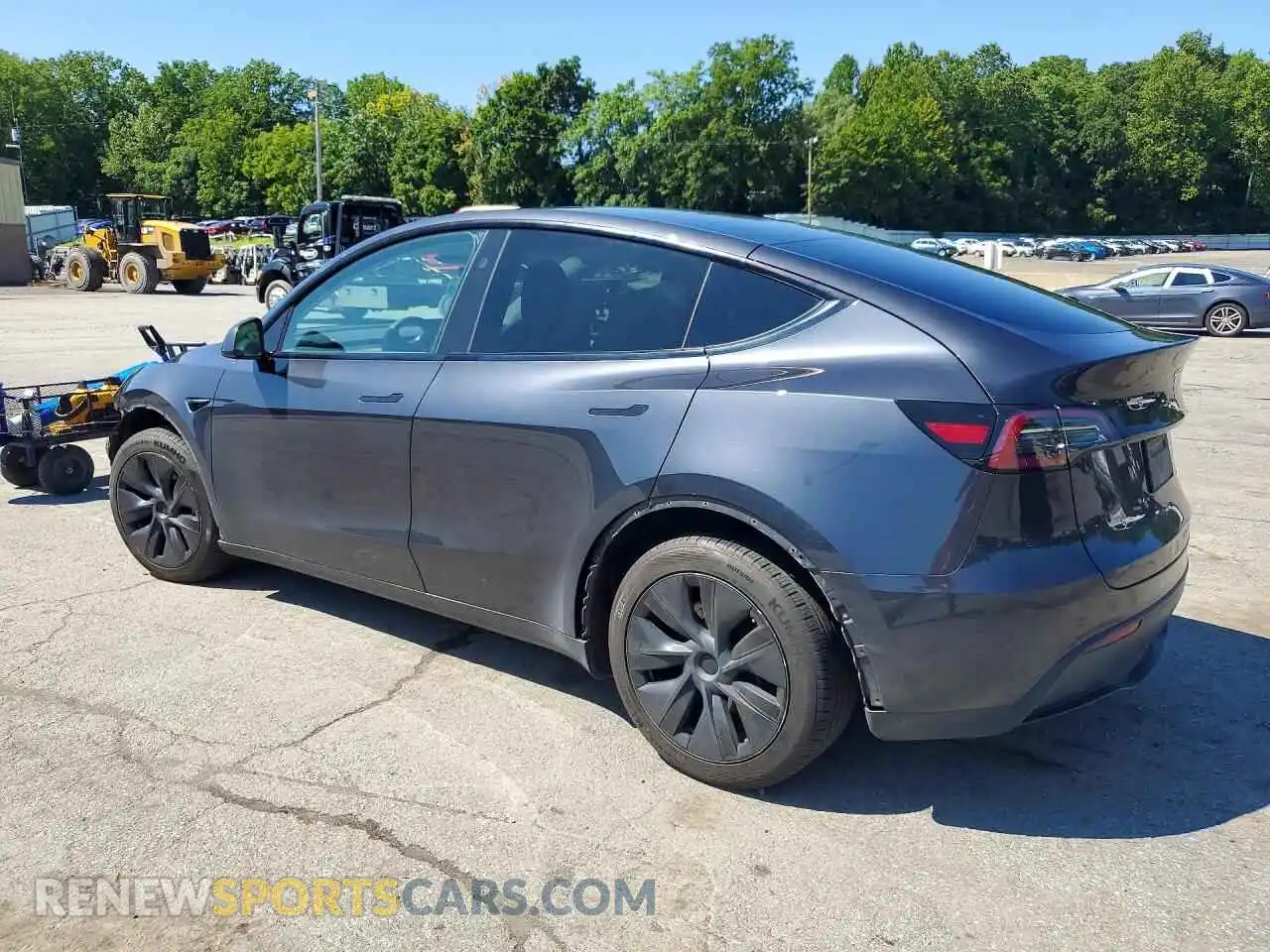 2 Фотография поврежденного автомобиля 7SAYGDEE7RA313670 TESLA MODEL Y 2024