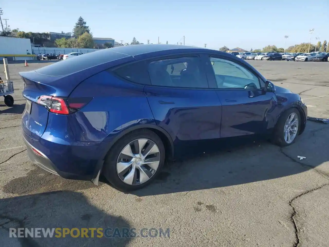 3 Photograph of a damaged car 7SAYGDEE7RF005563 TESLA MODEL Y 2024