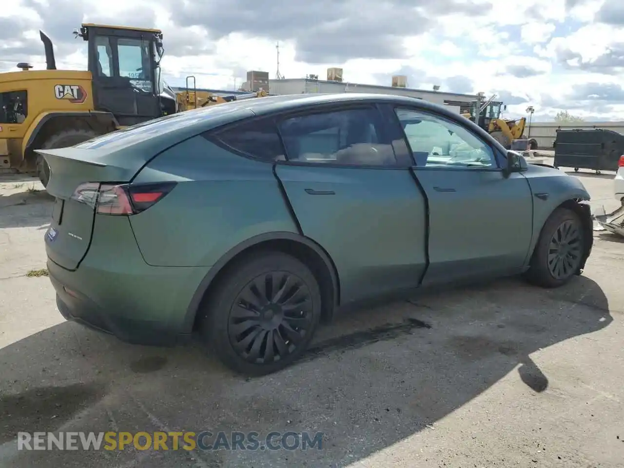 3 Photograph of a damaged car 7SAYGDEE7RF010259 TESLA MODEL Y 2024