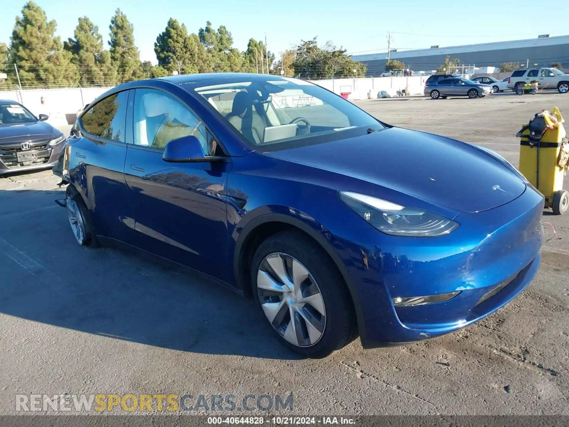 1 fotografías del automóvil dañado 7SAYGDEE7RF031404 TESLA MODEL Y 2024