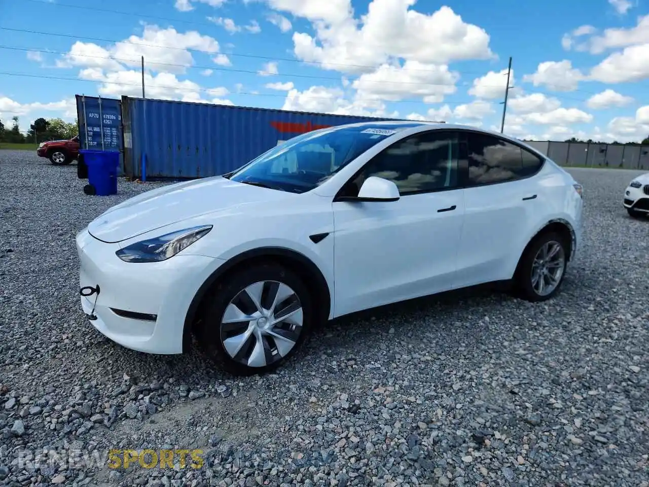 1 Photograph of a damaged car 7SAYGDEE7RF047490 TESLA MODEL Y 2024