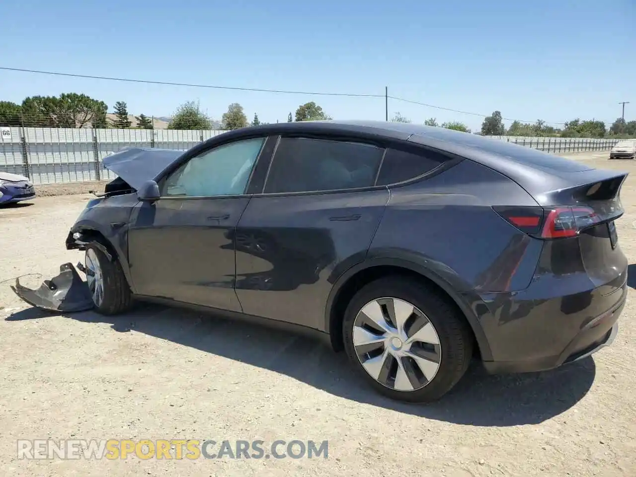 2 Photograph of a damaged car 7SAYGDEE7RF069926 TESLA MODEL Y 2024