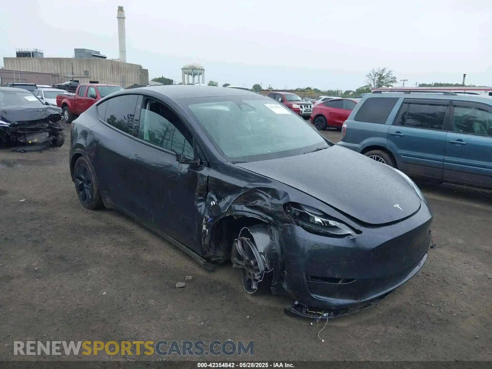 1 Photograph of a damaged car 7SAYGDEE7RF150263 TESLA MODEL Y 2024