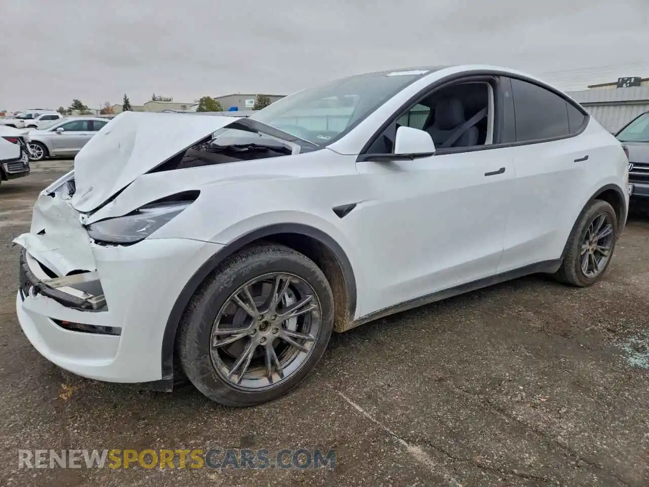 1 Photograph of a damaged car 7SAYGDEE7RF168388 TESLA MODEL Y 2024