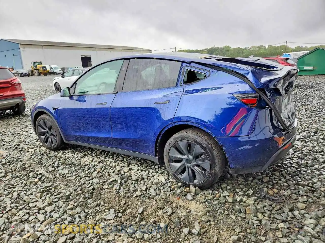 2 Photograph of a damaged car 7SAYGDEE7RF168973 TESLA MODEL Y 2024
