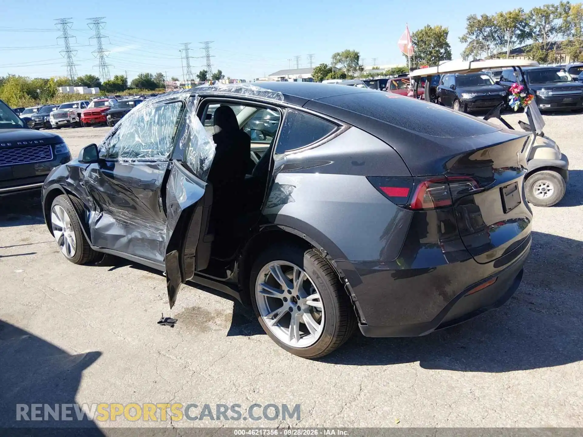 3 Photograph of a damaged car 7SAYGDEE7RF991807 TESLA MODEL Y 2024