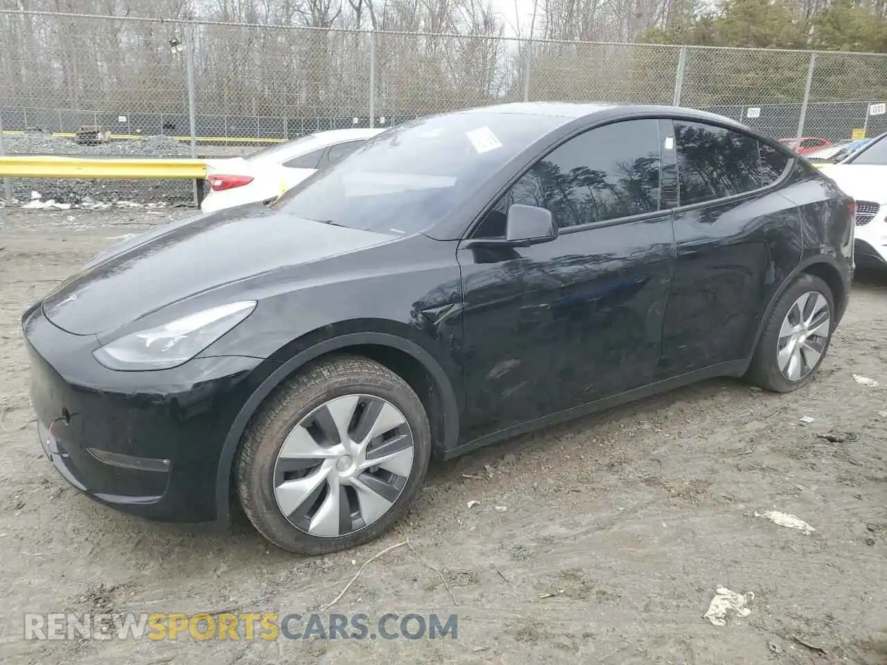1 Photograph of a damaged car 7SAYGDEE8RA219099 TESLA MODEL Y 2024
