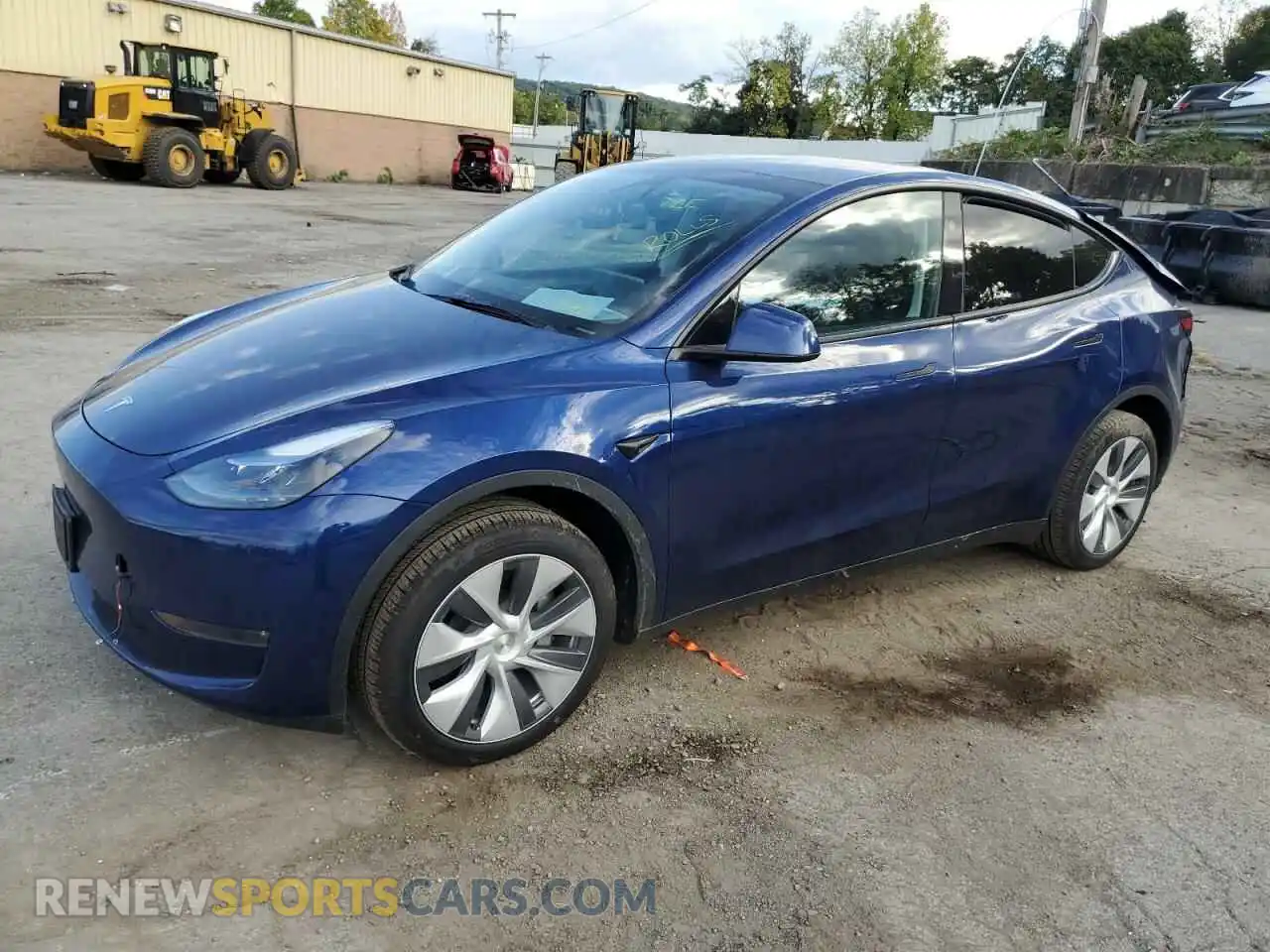 1 Photograph of a damaged car 7SAYGDEE8RA223430 TESLA MODEL Y 2024