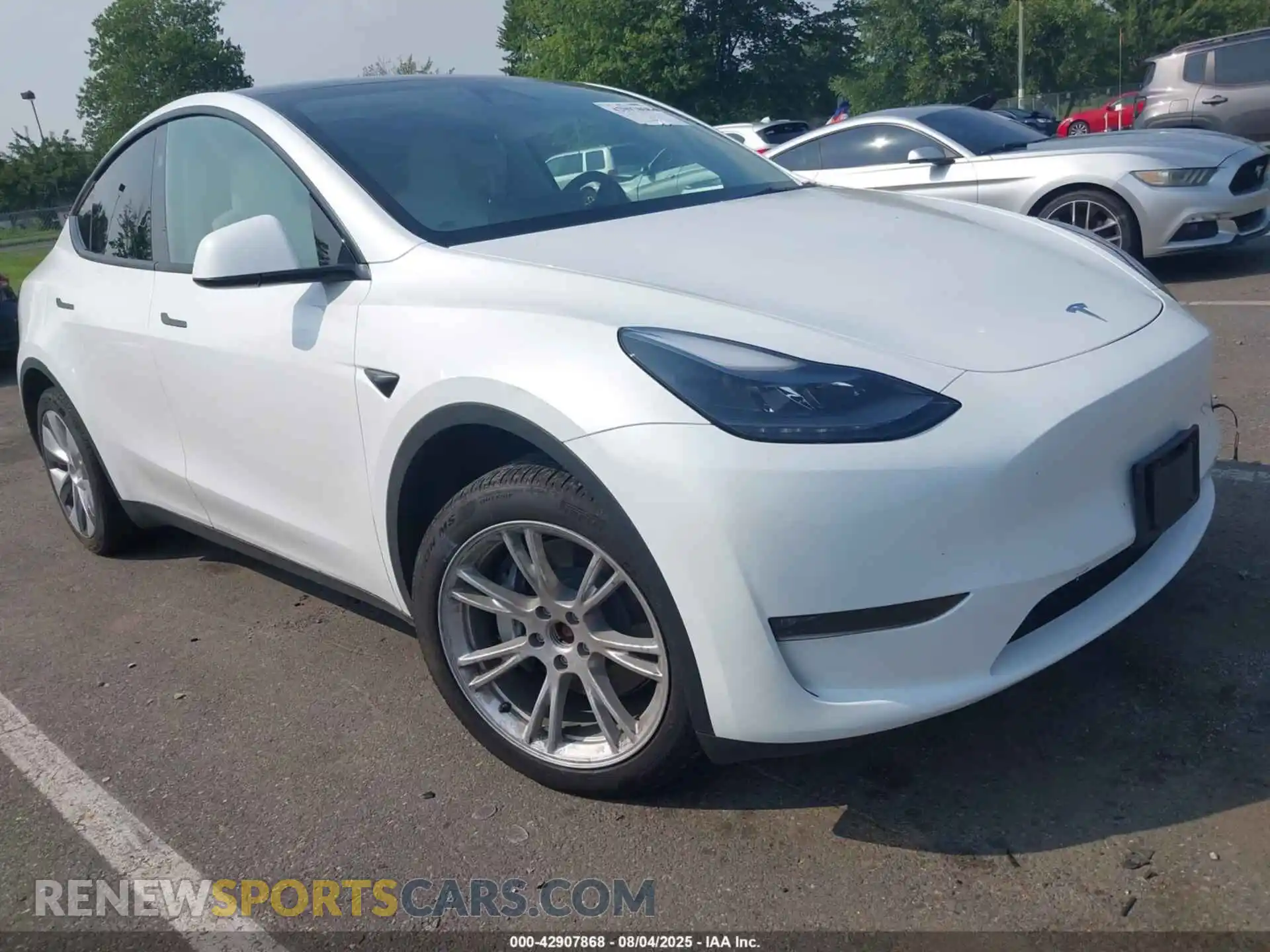 1 Photograph of a damaged car 7SAYGDEE8RA275446 TESLA MODEL Y 2024