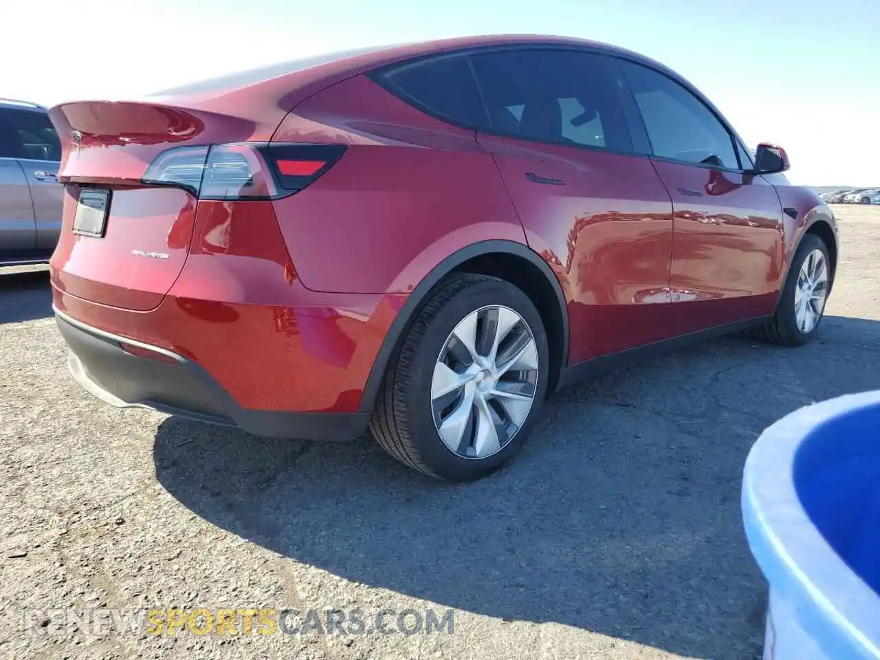 3 Photograph of a damaged car 7SAYGDEE8RA277388 TESLA MODEL Y 2024