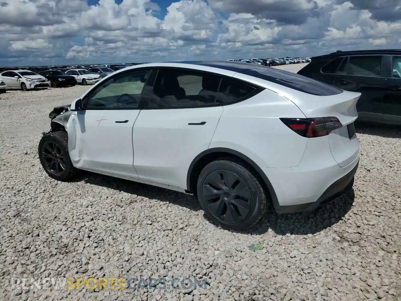 2 Photograph of a damaged car 7SAYGDEE8RA289637 TESLA MODEL Y 2024