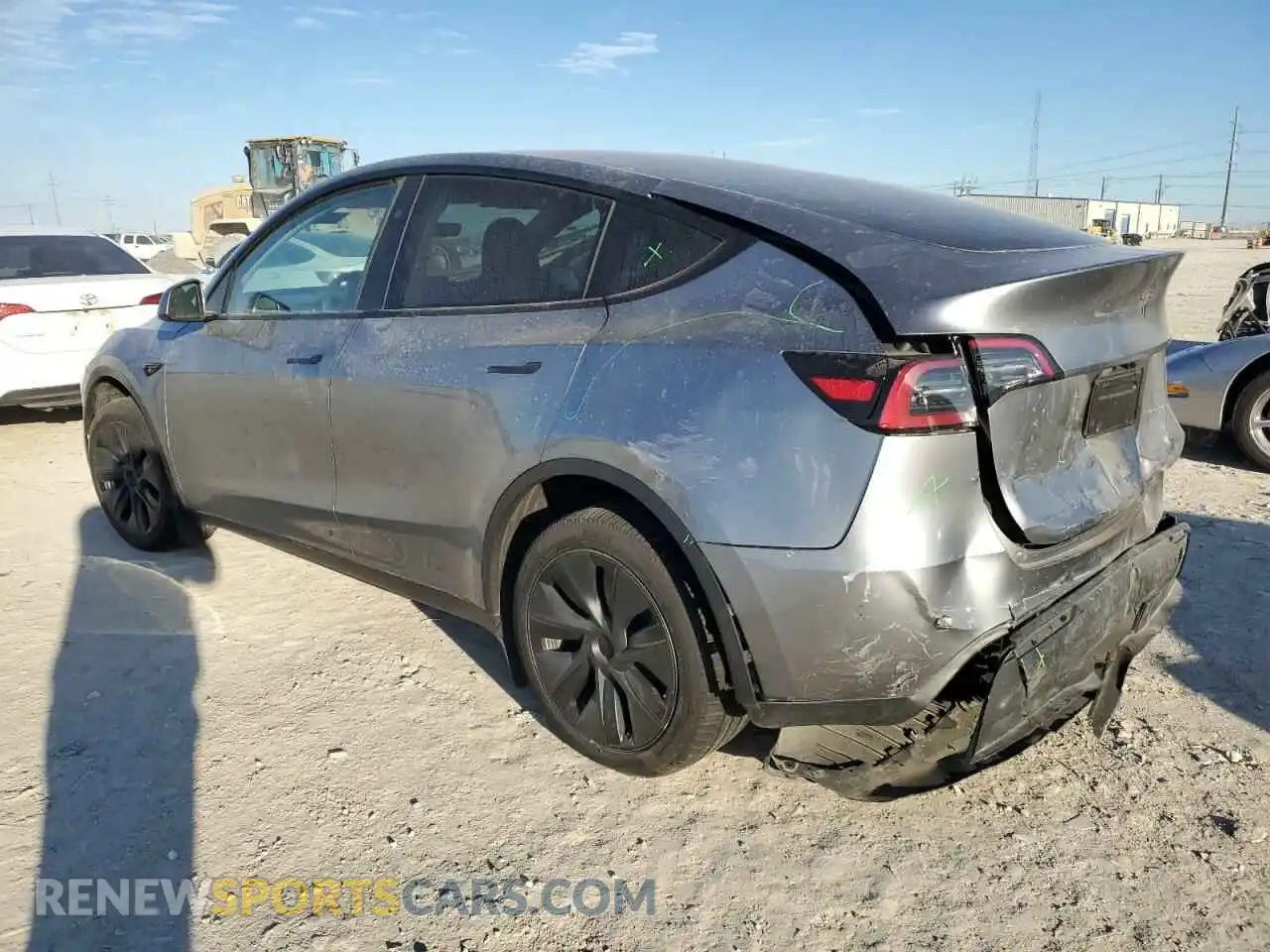 2 Photograph of a damaged car 7SAYGDEE8RA291162 TESLA MODEL Y 2024