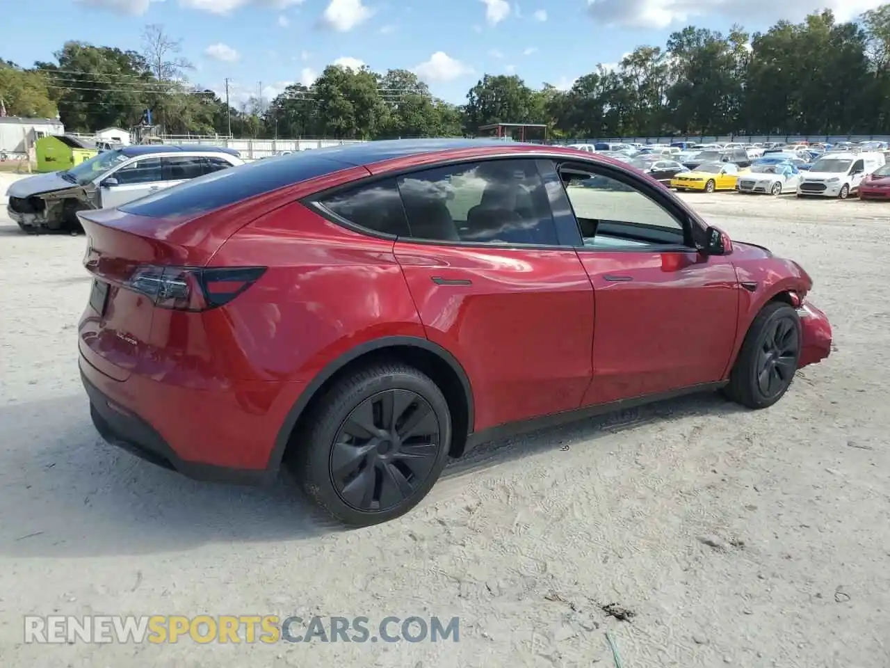 3 Photograph of a damaged car 7SAYGDEE8RA307991 TESLA MODEL Y 2024