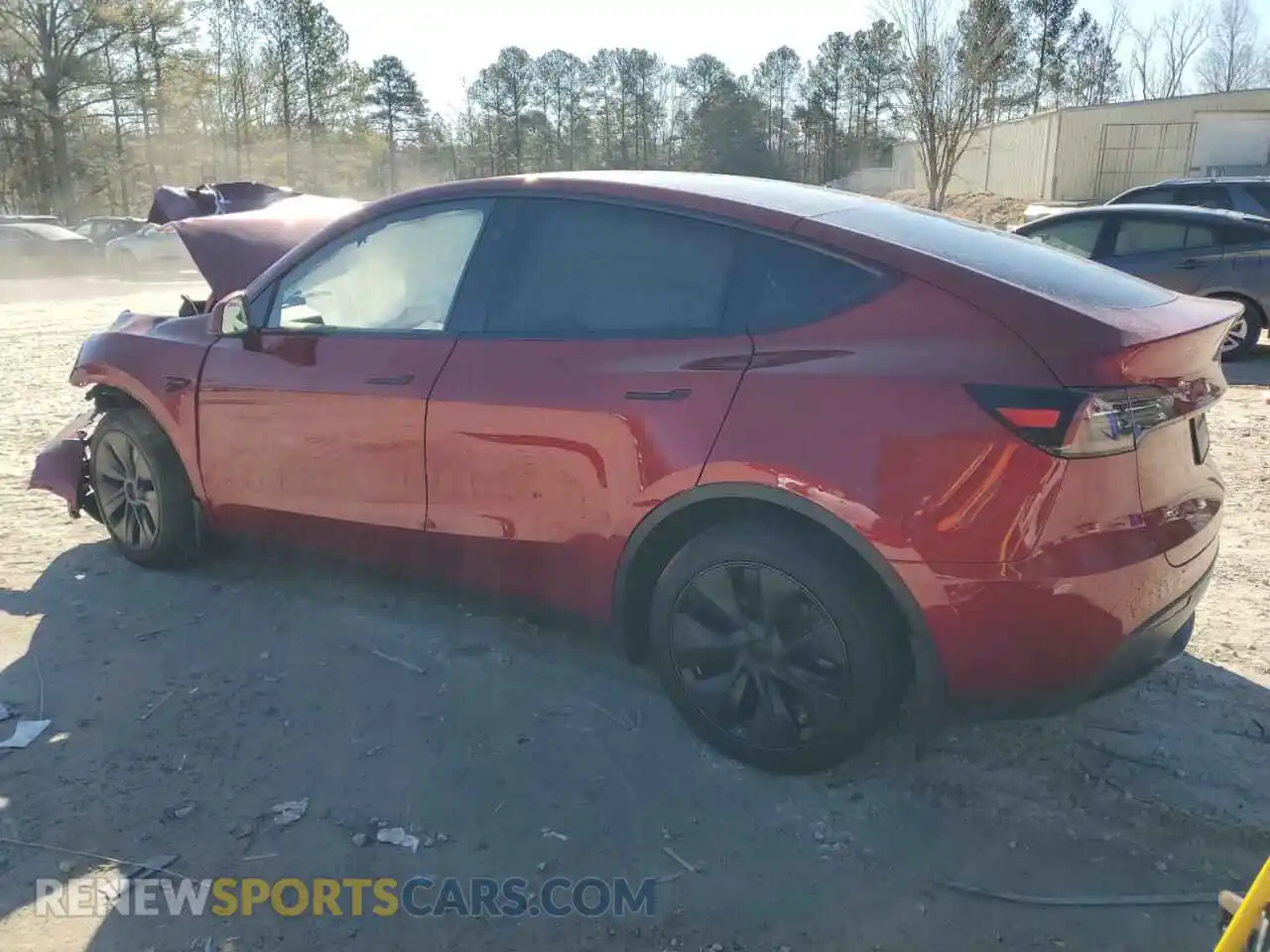2 Photograph of a damaged car 7SAYGDEE8RA308557 TESLA MODEL Y 2024