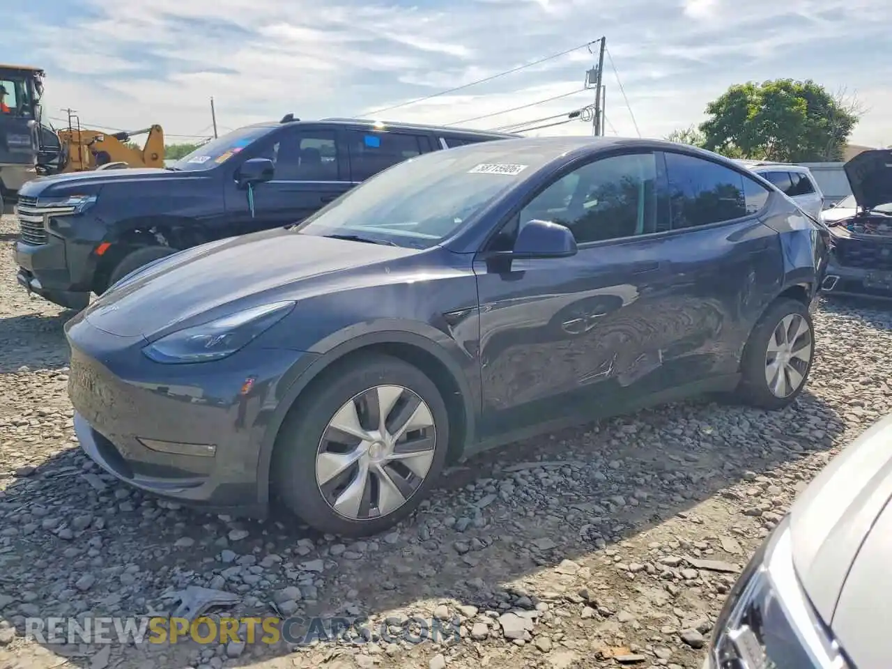 1 Фотография поврежденного автомобиля 7SAYGDEE8RF084984 TESLA MODEL Y 2024