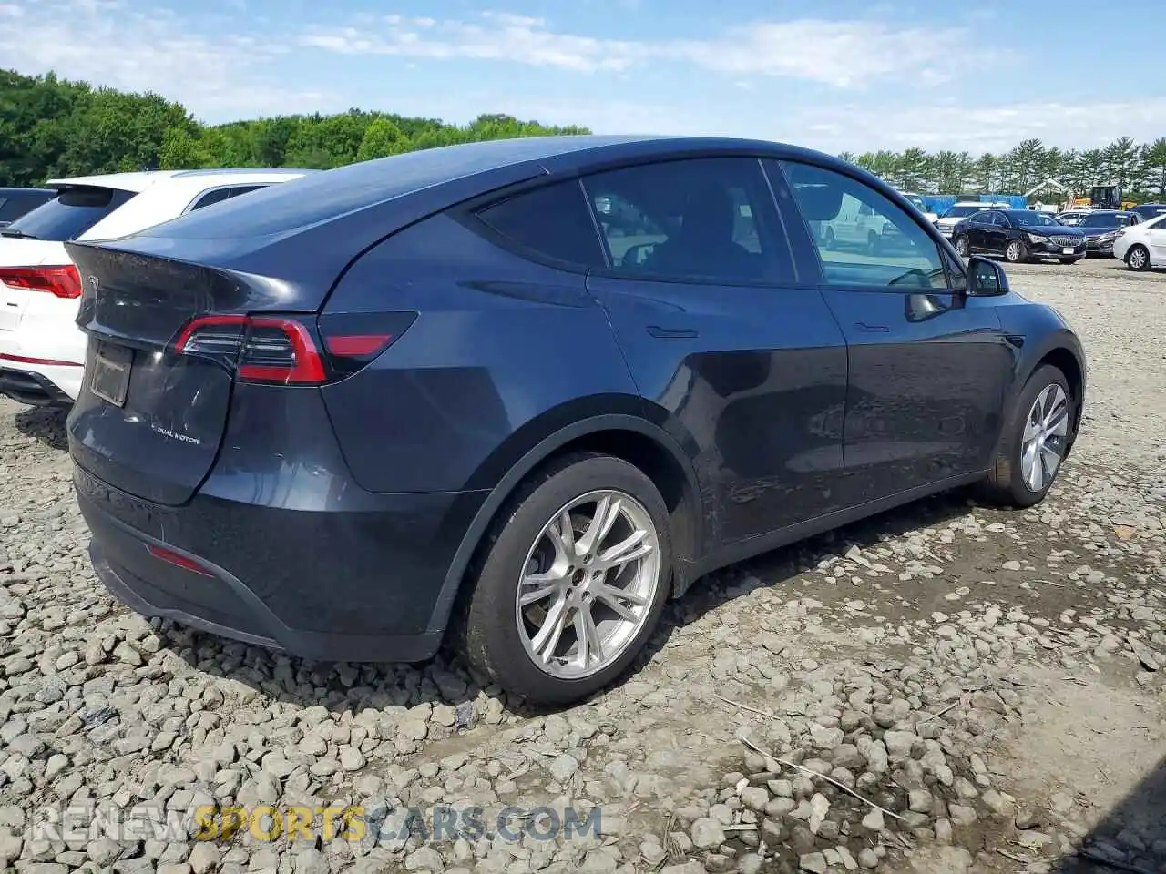 3 Фотография поврежденного автомобиля 7SAYGDEE8RF084984 TESLA MODEL Y 2024