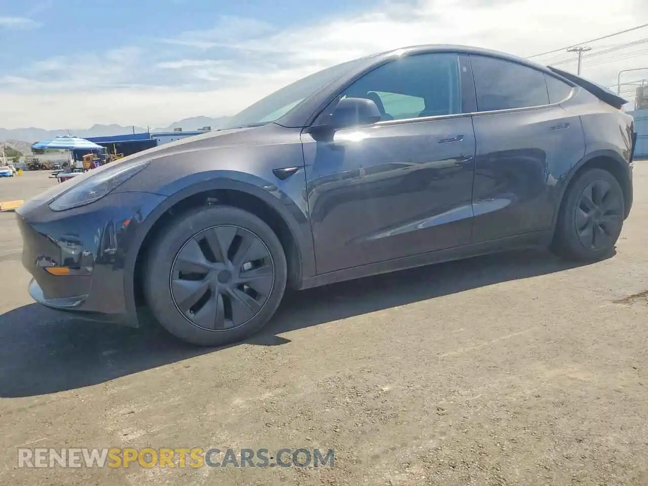 1 Photograph of a damaged car 7SAYGDEE8RF167654 TESLA MODEL Y 2024
