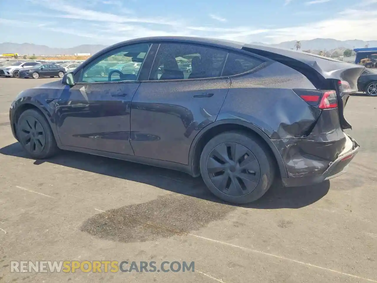 2 Photograph of a damaged car 7SAYGDEE8RF167654 TESLA MODEL Y 2024