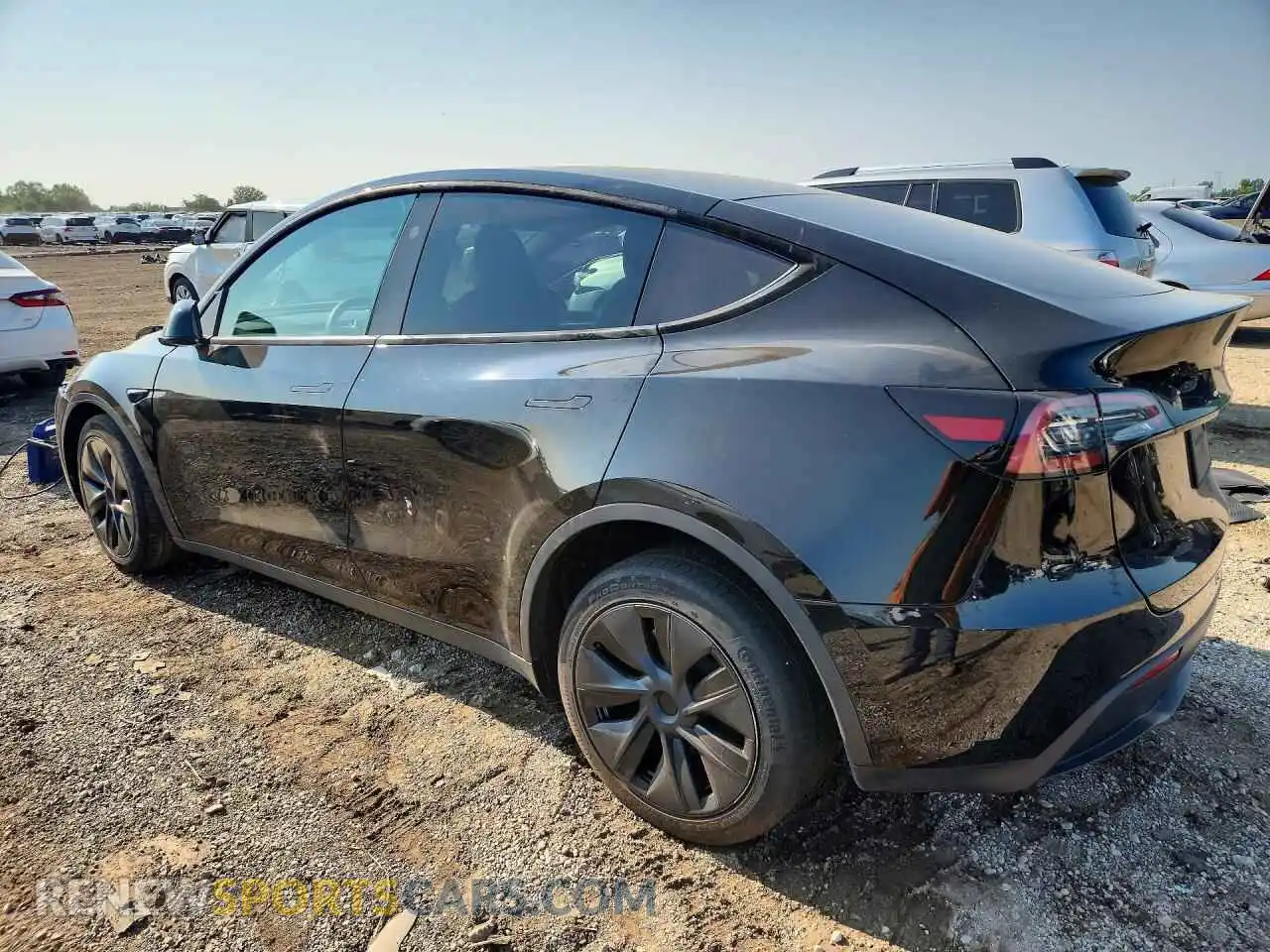 2 Photograph of a damaged car 7SAYGDEE8RF167959 TESLA MODEL Y 2024