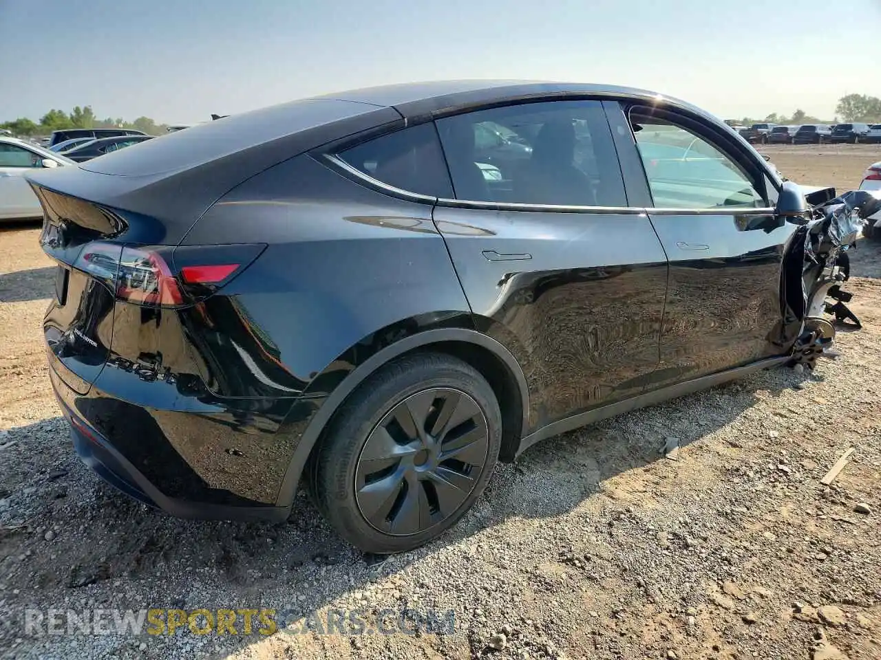 3 Photograph of a damaged car 7SAYGDEE8RF167959 TESLA MODEL Y 2024