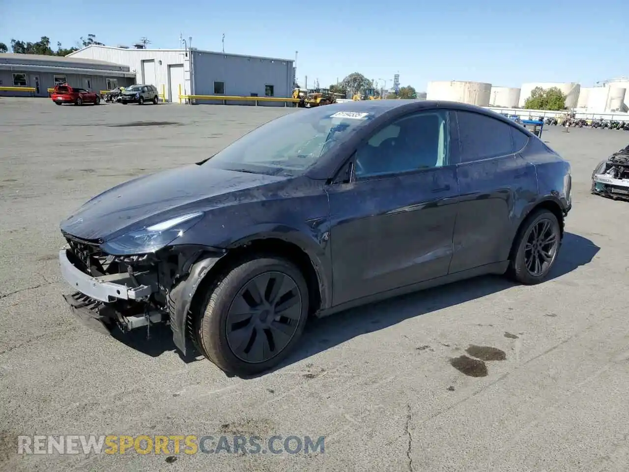 1 Photograph of a damaged car 7SAYGDEE8RF184146 TESLA MODEL Y 2024