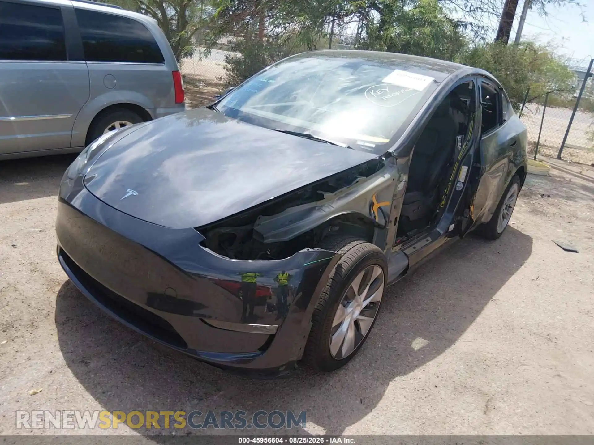 2 Фотография поврежденного автомобиля 7SAYGDEE8RF994344 TESLA MODEL Y 2024