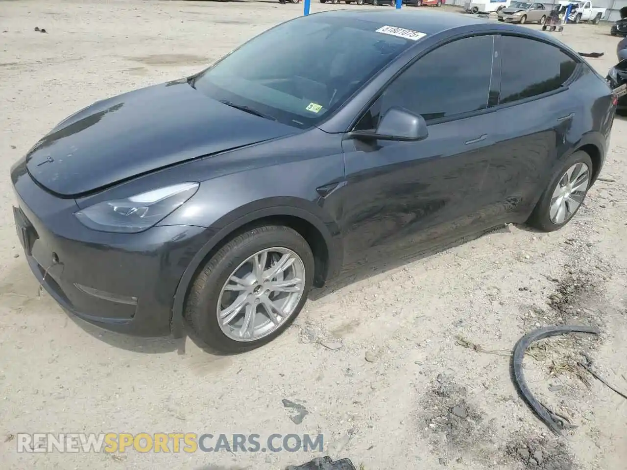 1 Photograph of a damaged car 7SAYGDEE8RF995932 TESLA MODEL Y 2024