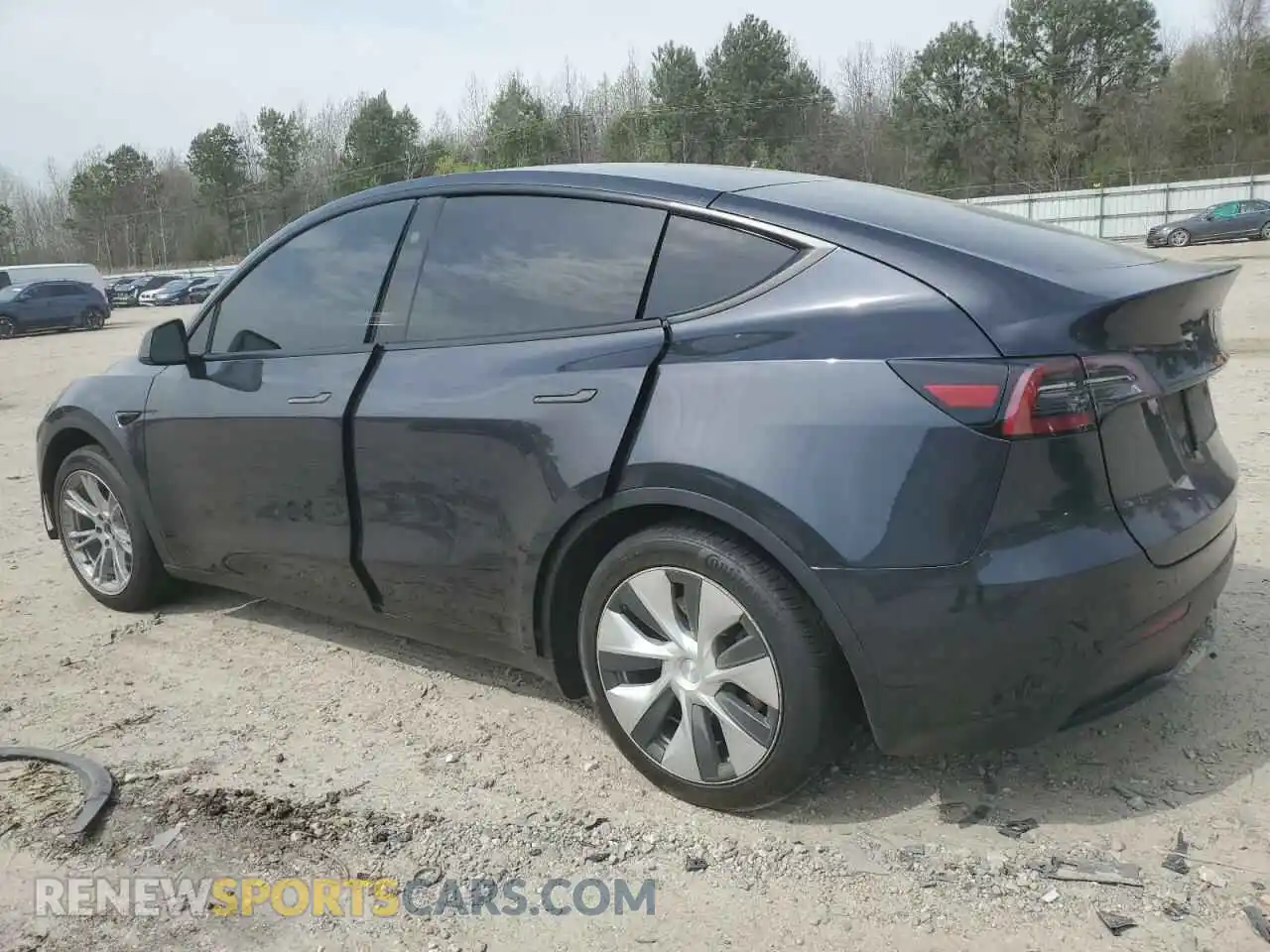 2 Photograph of a damaged car 7SAYGDEE8RF995932 TESLA MODEL Y 2024