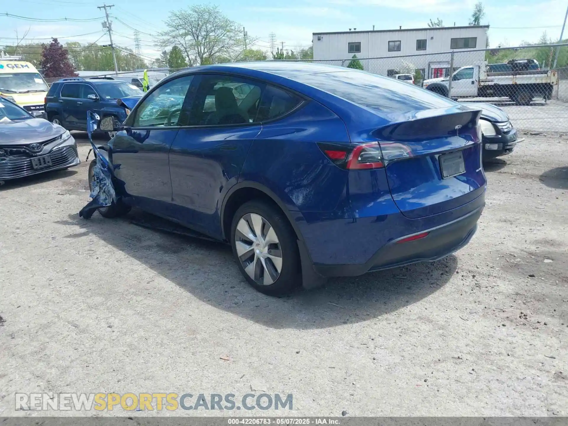 3 Photograph of a damaged car 7SAYGDEE9RA219631 TESLA MODEL Y 2024