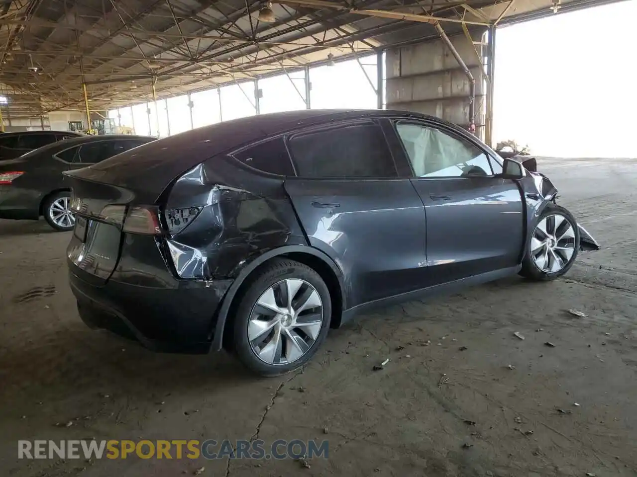 3 Photograph of a damaged car 7SAYGDEE9RA229947 TESLA MODEL Y 2024