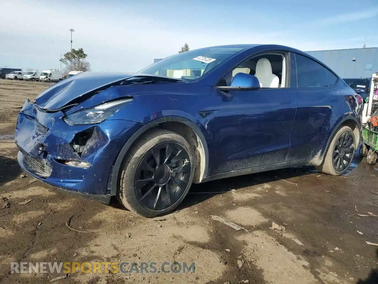 1 Фотография поврежденного автомобиля 7SAYGDEE9RA235473 TESLA MODEL Y 2024