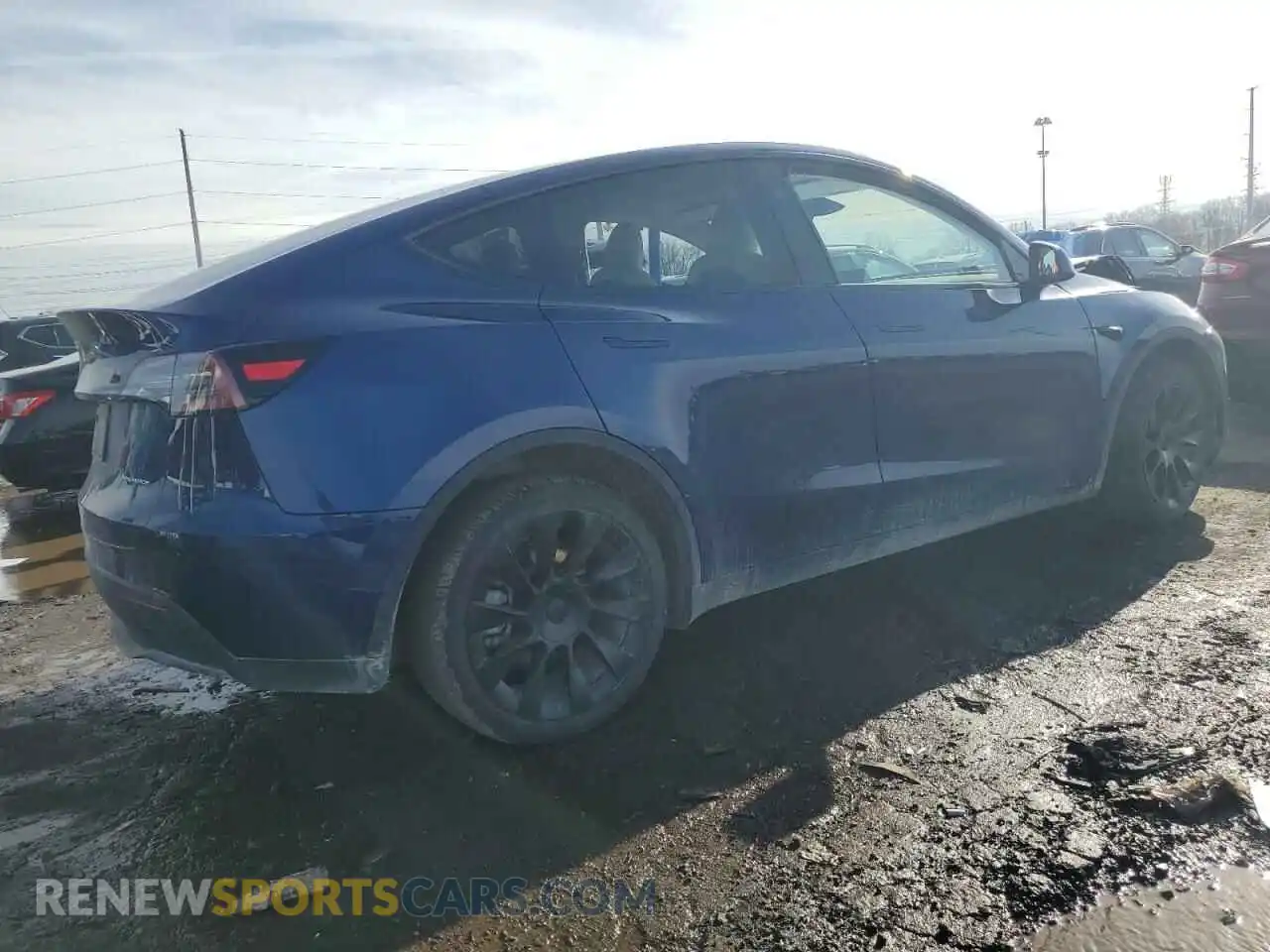 3 Фотография поврежденного автомобиля 7SAYGDEE9RA235473 TESLA MODEL Y 2024