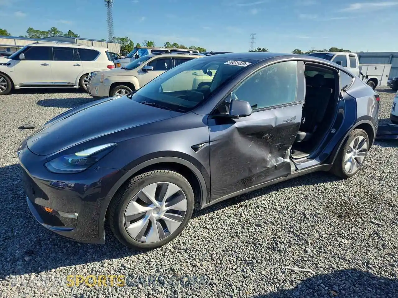 1 fotografías del automóvil dañado 7SAYGDEE9RA236560 TESLA MODEL Y 2024