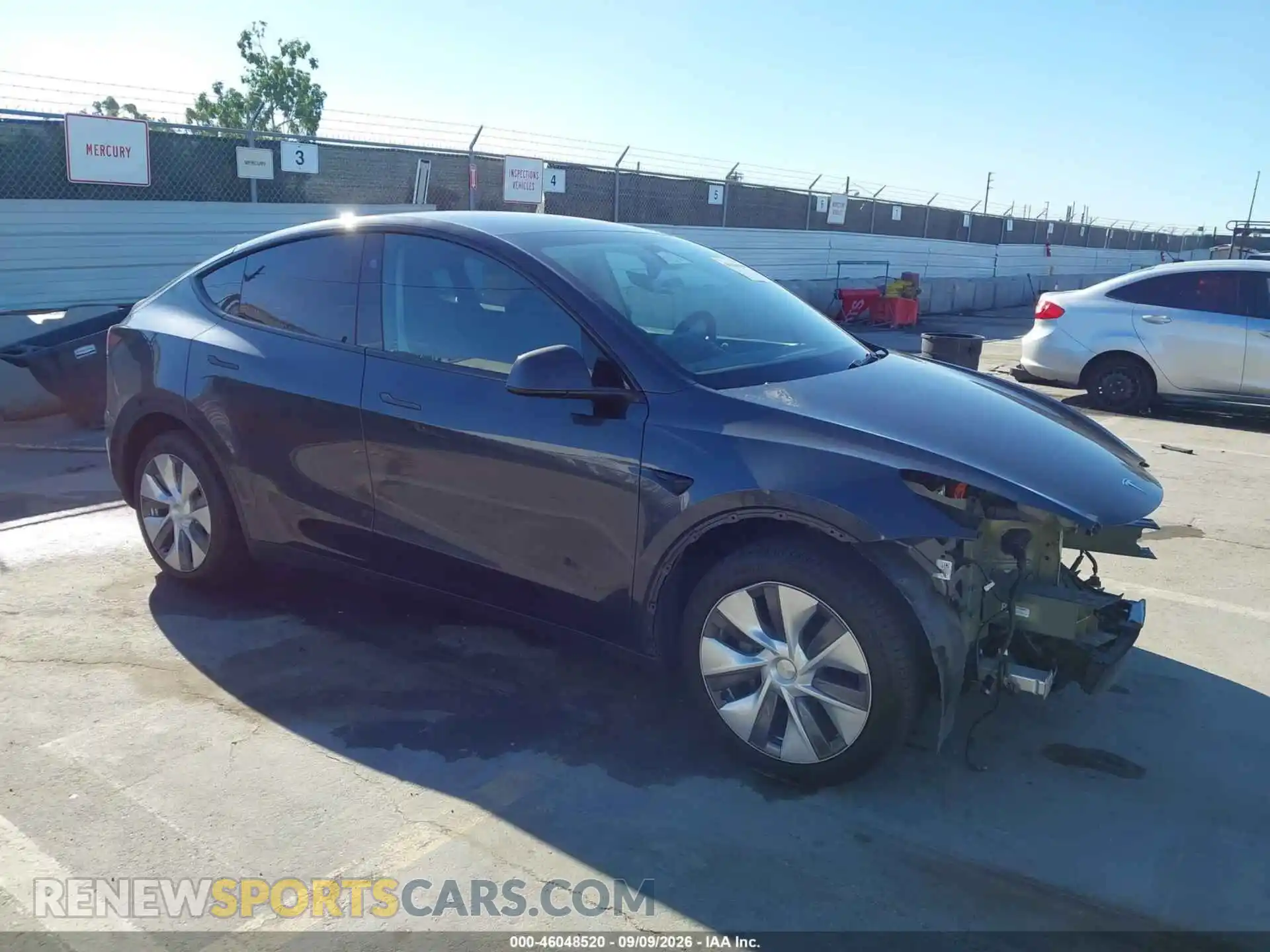 1 Photograph of a damaged car 7SAYGDEE9RA239149 TESLA MODEL Y 2024