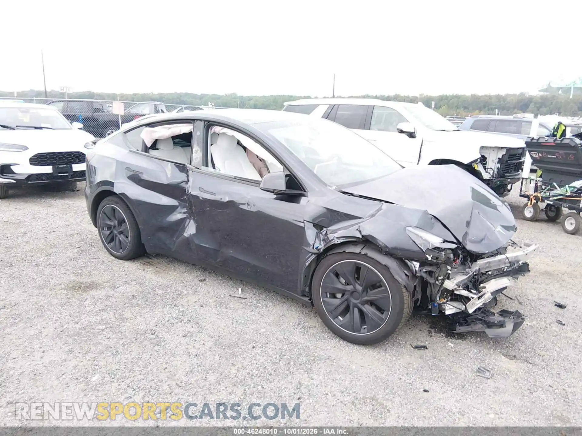 1 Фотография поврежденного автомобиля 7SAYGDEE9RA239233 TESLA MODEL Y 2024
