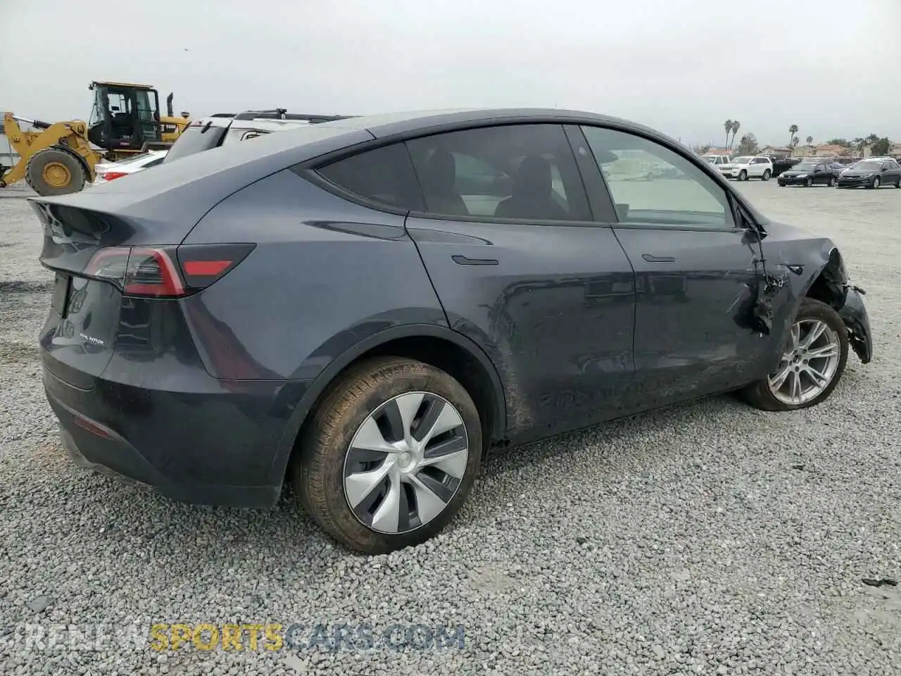 3 Photograph of a damaged car 7SAYGDEE9RA243377 TESLA MODEL Y 2024