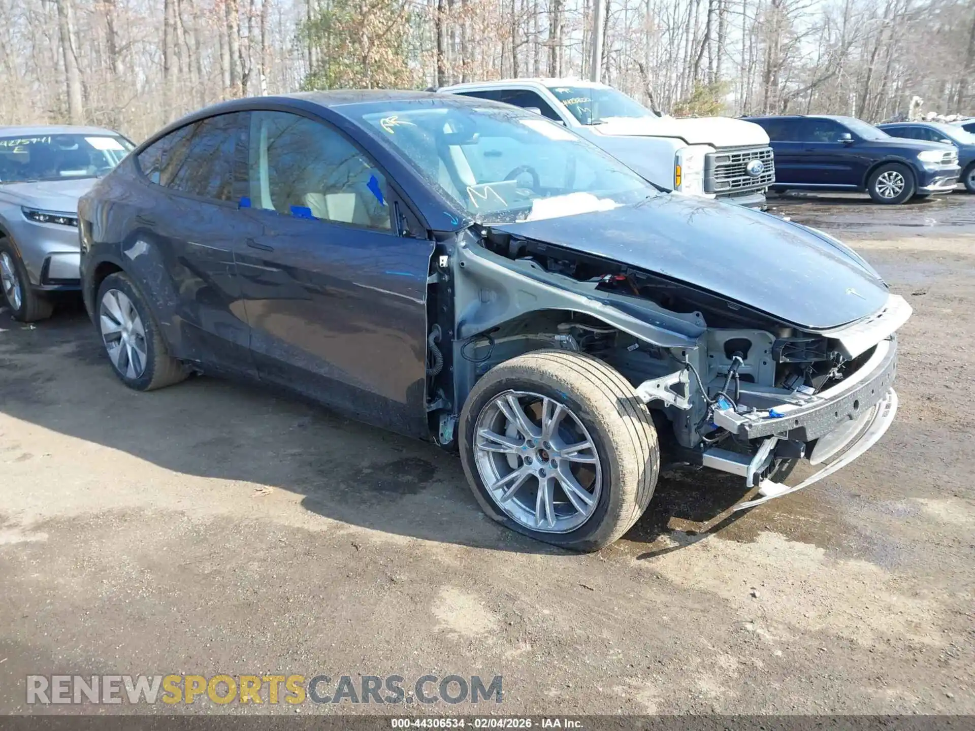 1 Photograph of a damaged car 7SAYGDEE9RA244223 TESLA MODEL Y 2024