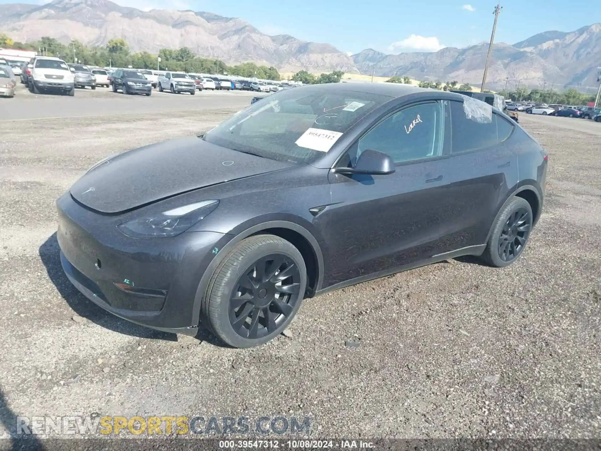 2 Photograph of a damaged car 7SAYGDEE9RA249681 TESLA MODEL Y 2024